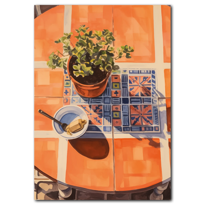 Summer Serenity Plakat Plakana 21x30 cm (A4) Ingen ramme
