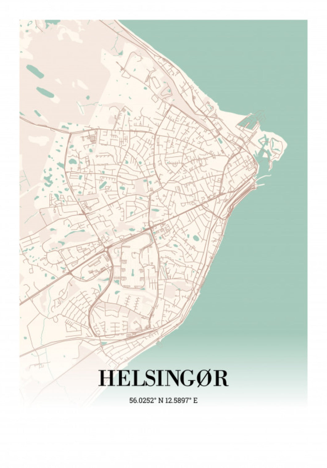 Helsingør plakat Plakana