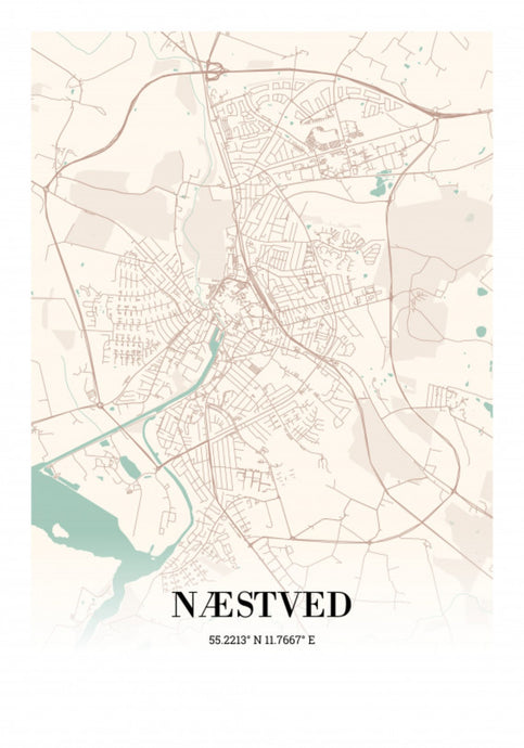 Næstved plakat Plakana