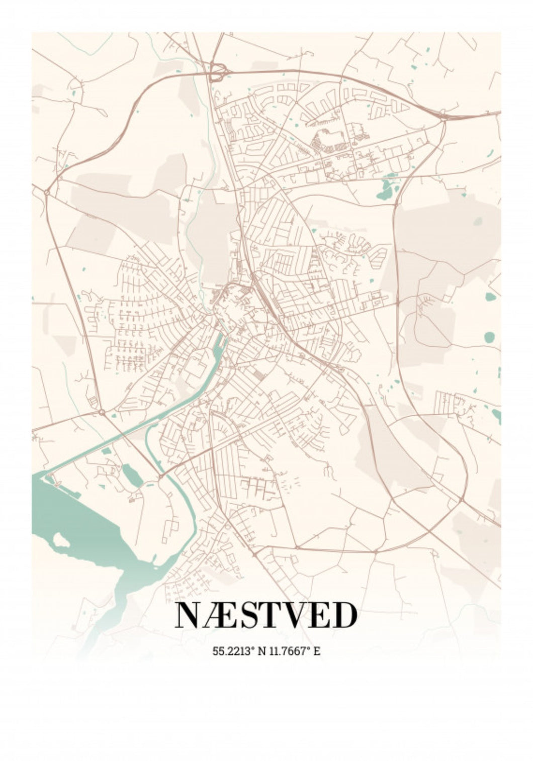 Næstved plakat Plakana