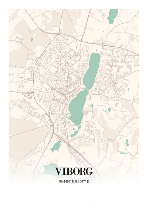 Viborg byplakat Plakana