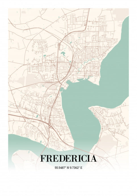 Fredericia plakat Plakana
