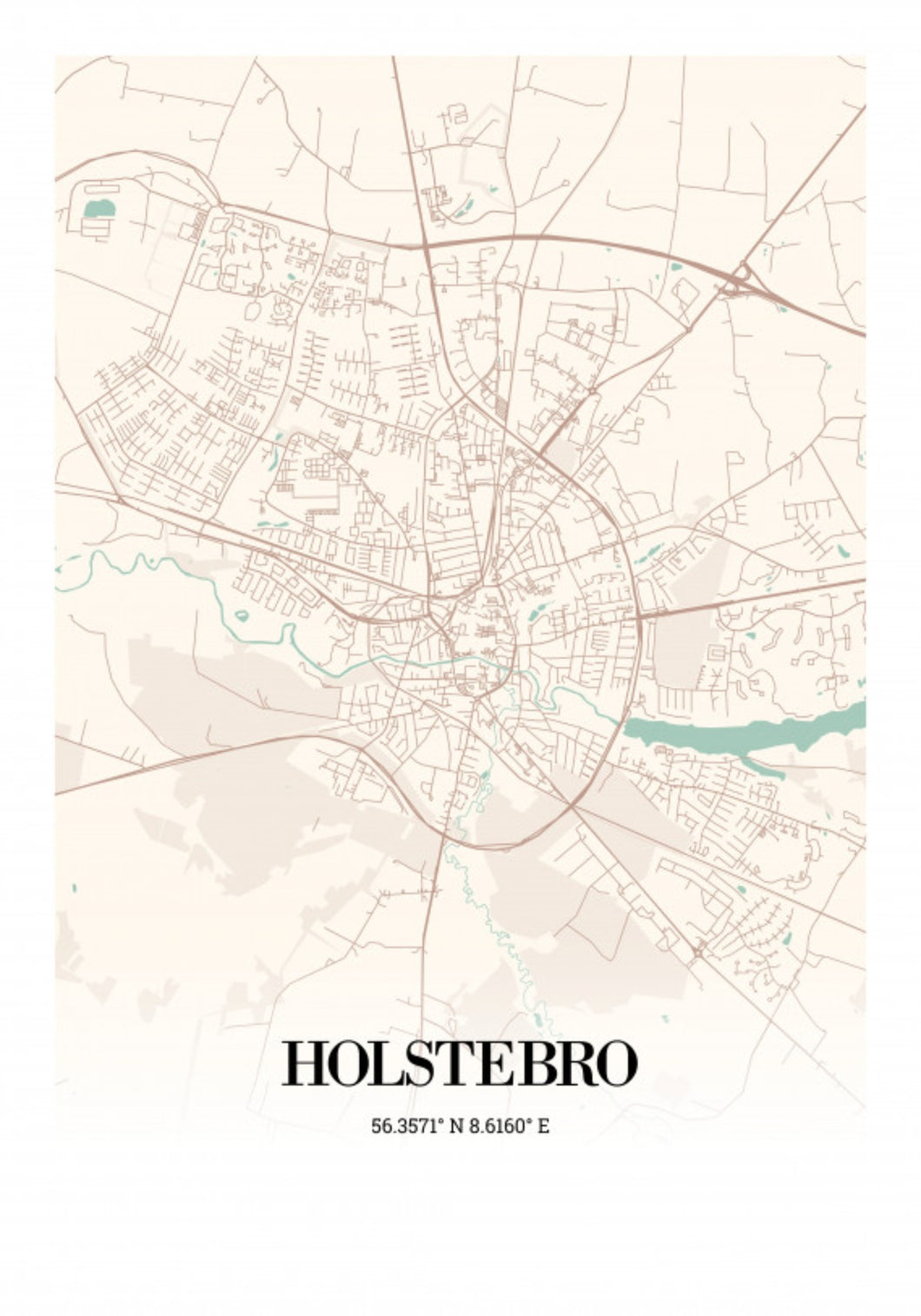 Holstebro plakat Plakana