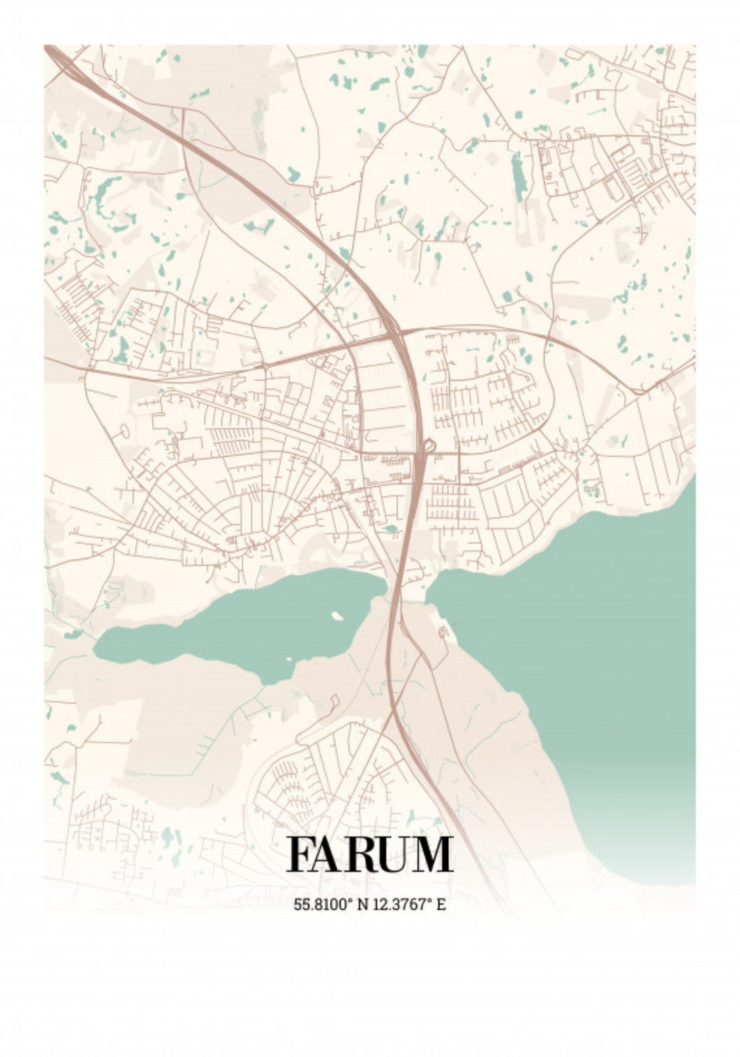Farum byplakat Plakana
