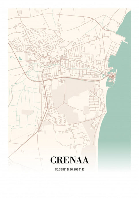 Grenaa plakat Plakana