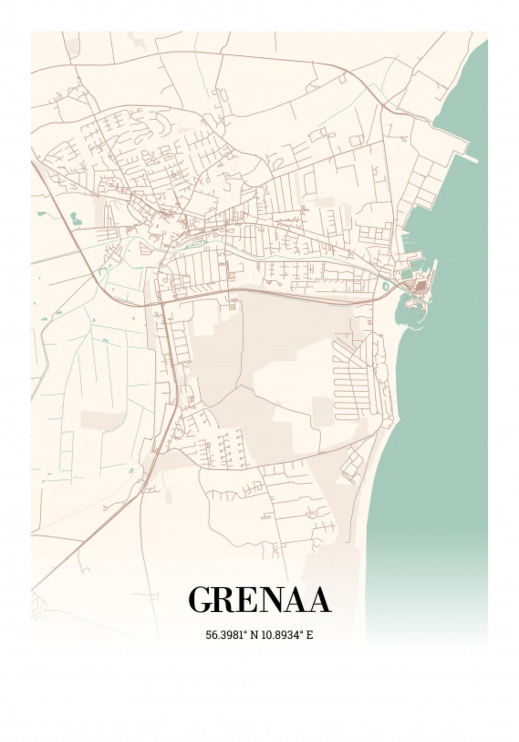 Grenaa plakat Plakana