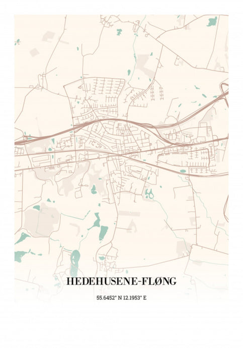 Hedehusene-Fløng plakat Plakana