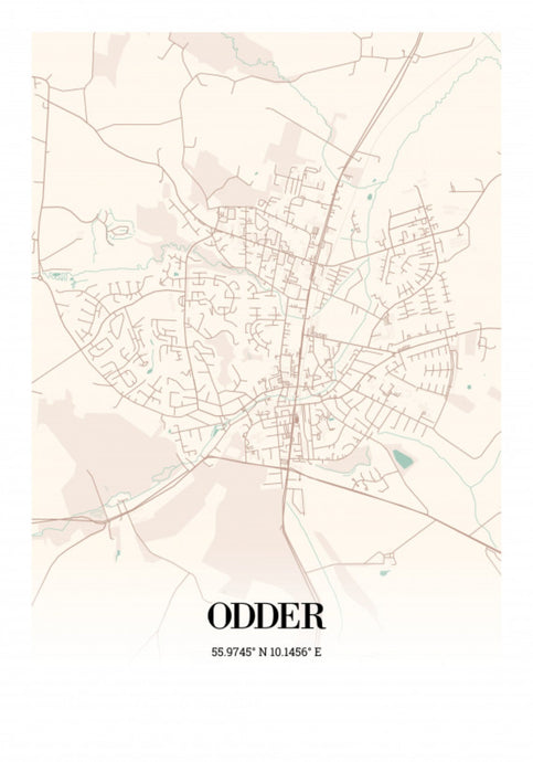 Odder plakat Plakana