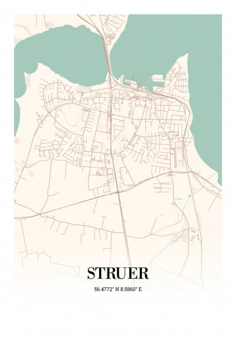 Struer plakat Plakana