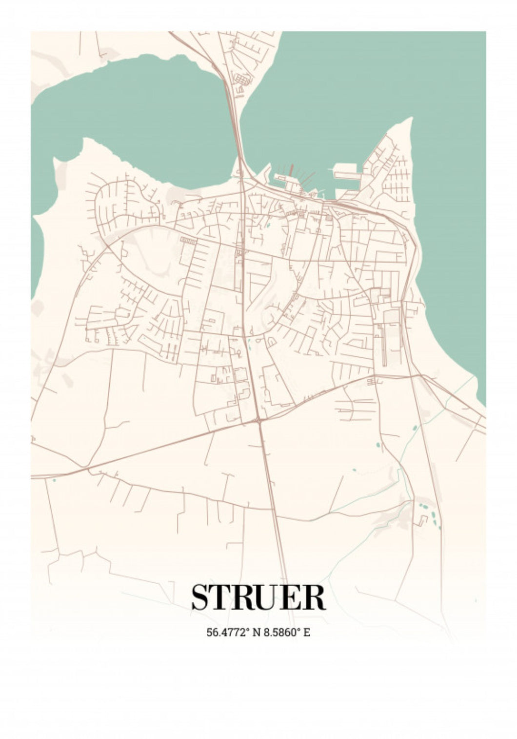 Struer plakat Plakana