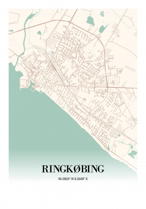 Ringkøbing plakat Plakana