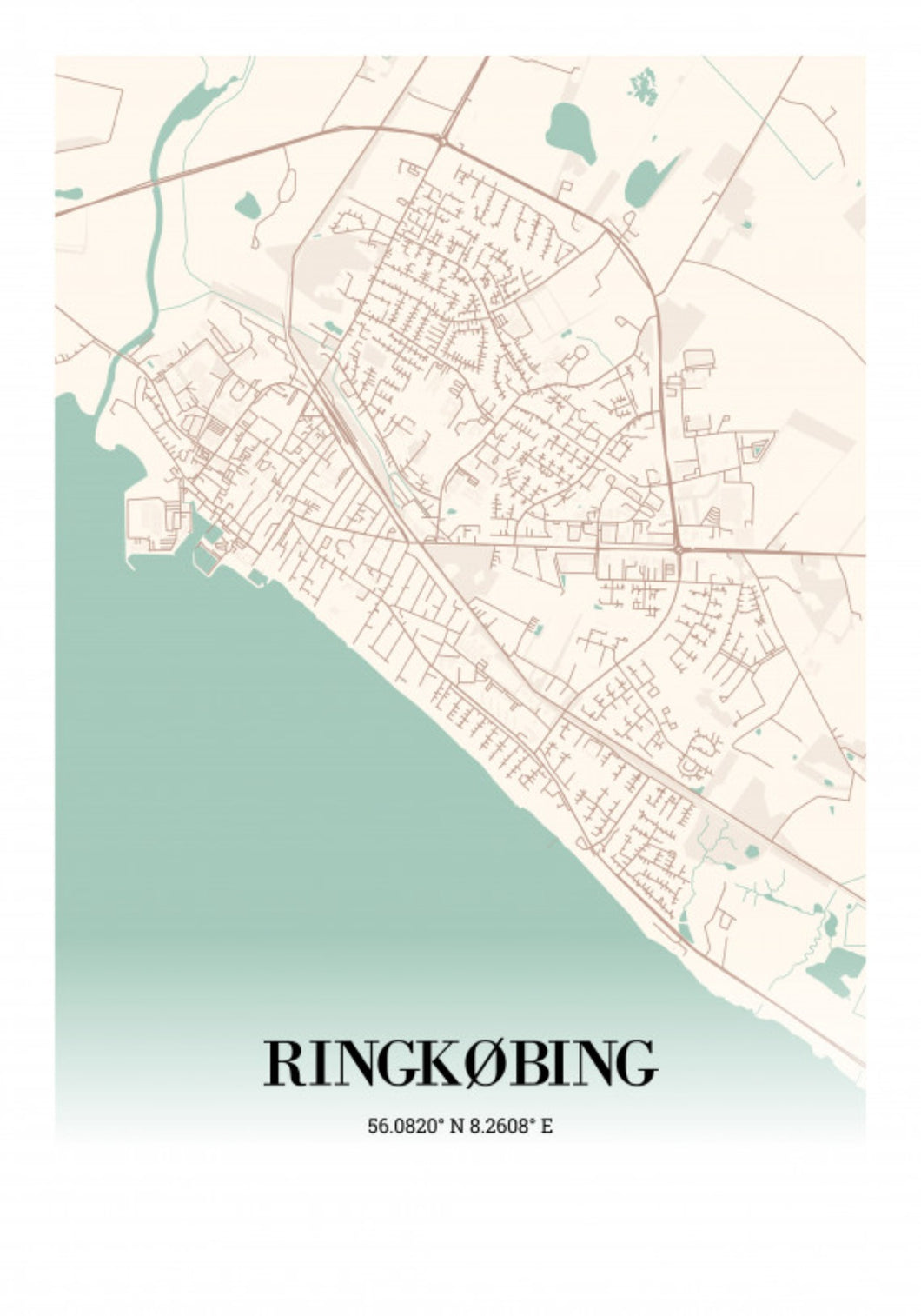 Ringkøbing plakat Plakana