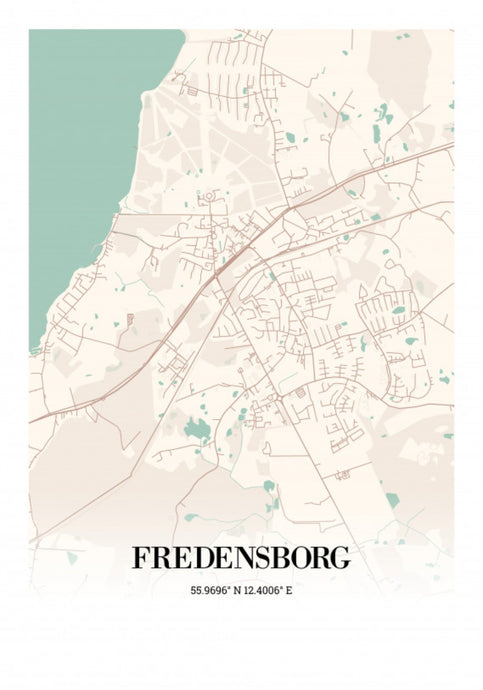 Fredensborg byplakat Plakana