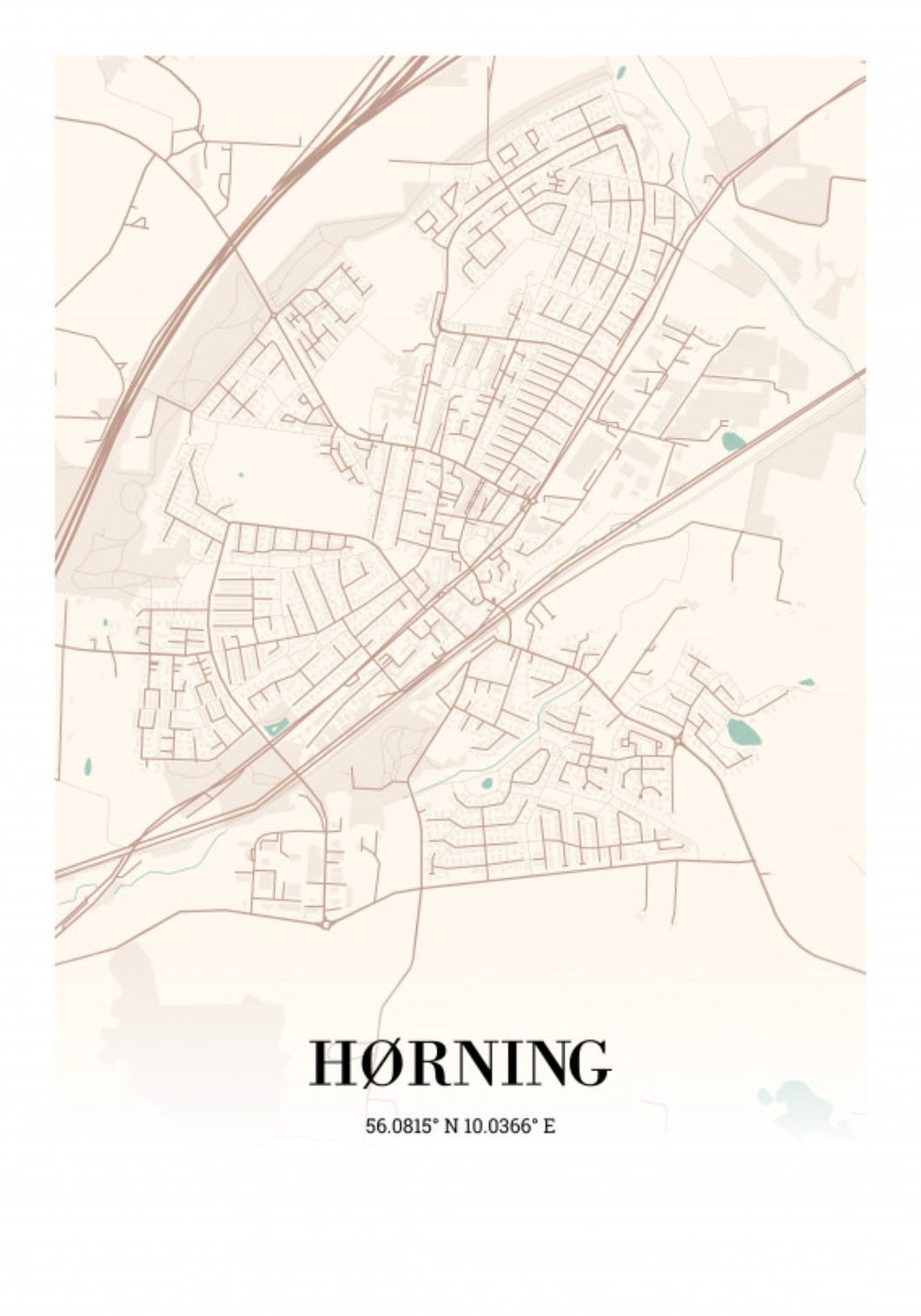 Hørning plakat Plakana