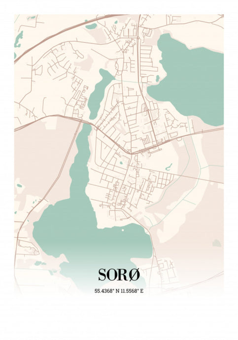 Sorø plakat Plakana