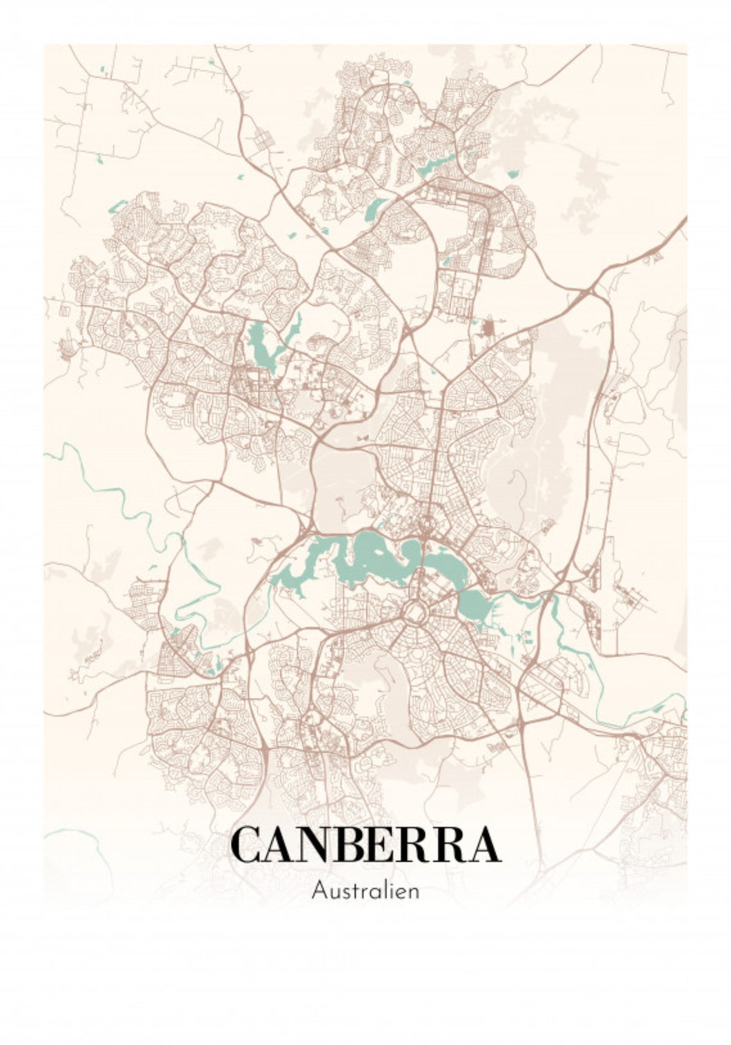 Canberra - Australien Plakana SE