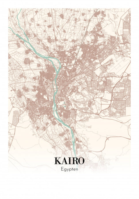 Kairo - Egypten Plakana