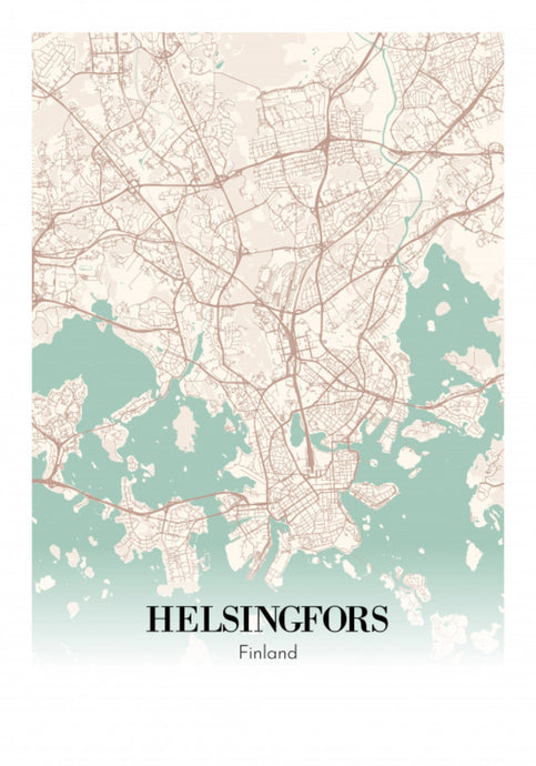 Helsingfors - Finland Plakana