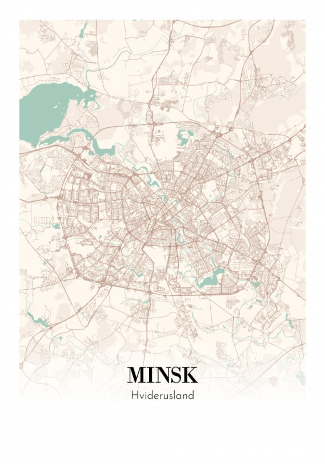 Minsk - Hviderusland Plakana