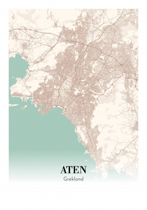 Aten - Grekland Plakana SE