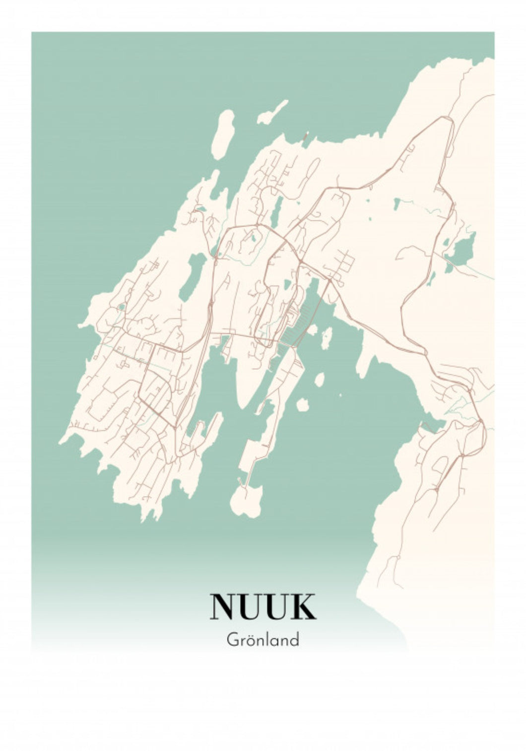 Nuuk - Grönland Plakana SE