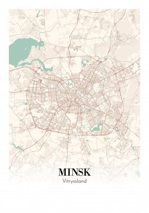 Minsk - Vitryssland Plakana SE