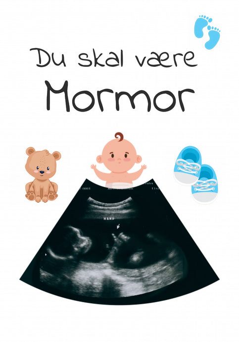 Du skal være...babyplakat Plakana