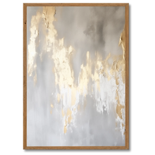 Indlæs billede til gallerivisning Abstract Elegance Plakat Plakana 21x30 cm (A4) Mørk egetræ
