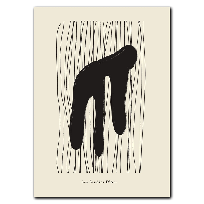 Abstract Shapes Plakat Plakana 21x30 cm (A4) Ingen ramme