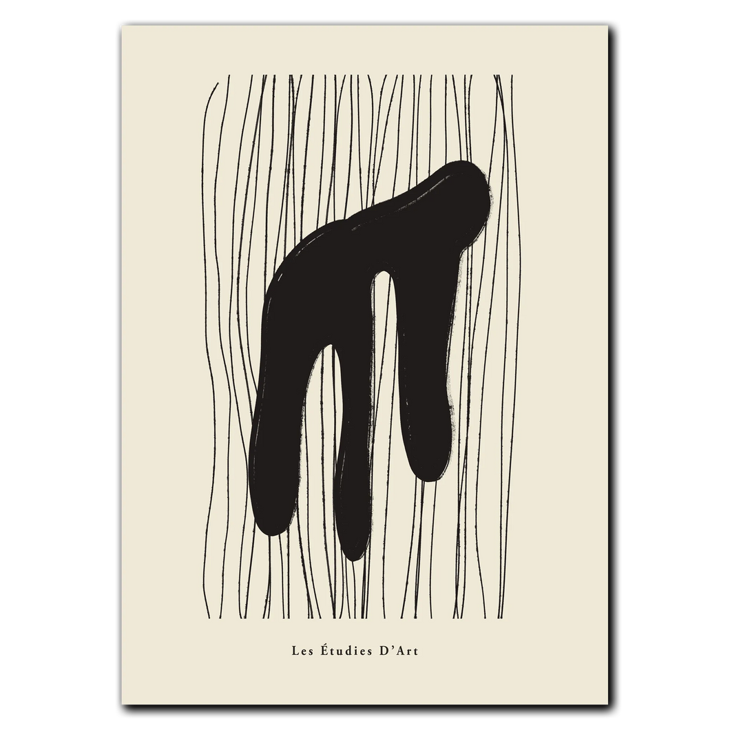 Abstract Shapes Plakat Plakana 21x30 cm (A4) Ingen ramme