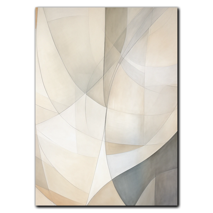 Abstractions Of Lightness No. 8 Plakat Plakana 21x30 cm (A4) Ingen ramme