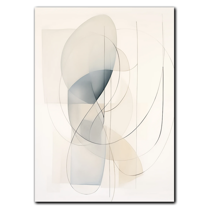 Abstractions Of Lightness No. 2 Plakat Plakana 21x30 cm (A4) Ingen ramme