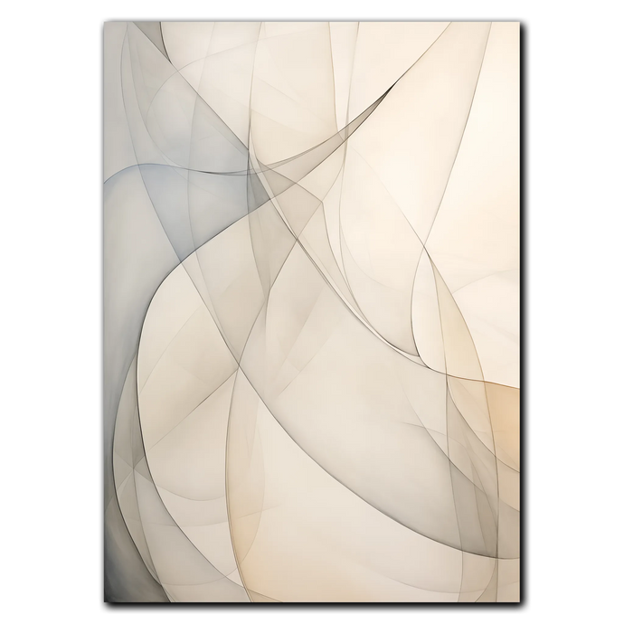 Abstractions Of Lightness No. 3 Plakat Plakana 21x30 cm (A4) Ingen ramme