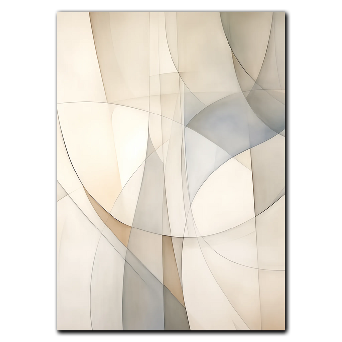 Abstractions Of Lightness No. 4 Plakat Plakana 21x30 cm (A4) Ingen ramme