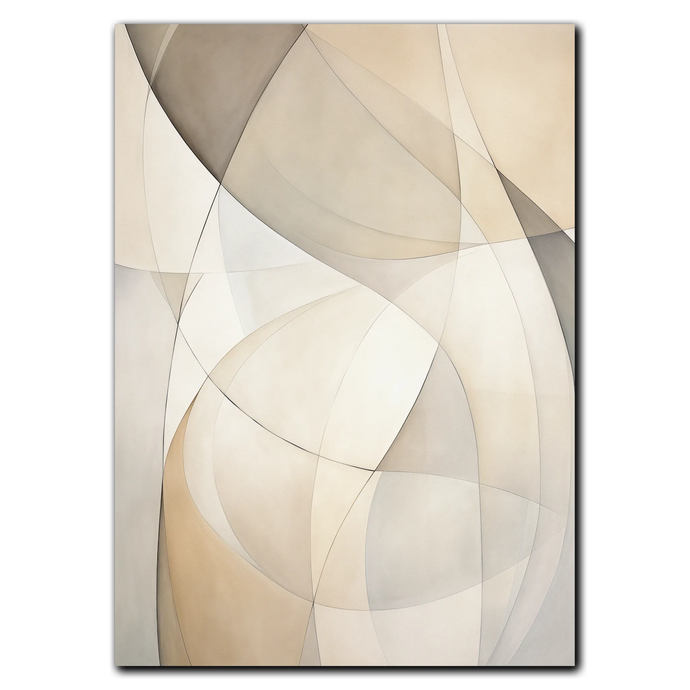 Abstractions Of Lightness No. 9 Plakat Plakana 21x30 cm (A4) Ingen ramme