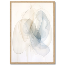 Indlæs billede til gallerivisning Abstractions Of Lightness No. 1 Plakat Plakana 21x30 cm (A4) Egetræ
