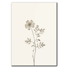 Indlæs billede til gallerivisning Aesthetic Flower Plakat Plakana 21x30 cm (A4) Ingen ramme
