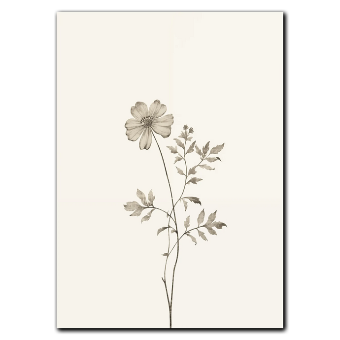 Aesthetic Flower Plakat Plakana 21x30 cm (A4) Ingen ramme