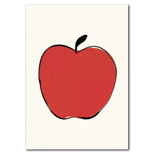 Indlæs billede til gallerivisning Apple No. 2 Plakana 21x30 cm (A4) Ingen ramme
