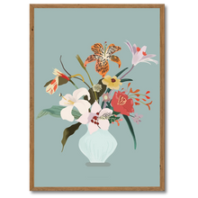 Indlæs billede til gallerivisning Botanique No. 4 Plakat Plakana 21x30 cm (A4) Mørk egetræ
