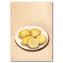 Indlæs billede til gallerivisning Citrusdrømme Plakat Plakana 21x30 cm (A4) Ingen ramme
