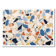Indlæs billede til gallerivisning Colorful Mosaic Plakat Plakana 21x30 cm (A4) Hvid Egetræ
