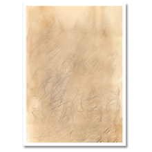 Indlæs billede til gallerivisning Fleeting Lines Plakat Plakana 21x30 cm (A4) Hvid Egetræ
