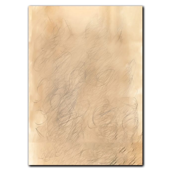 Fleeting Lines Plakat Plakana 21x30 cm (A4) Ingen ramme