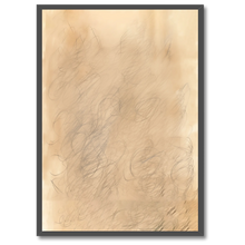Indlæs billede til gallerivisning Fleeting Lines Plakat Plakana 21x30 cm (A4) Sort egetræ
