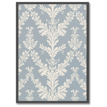 Indlæs billede til gallerivisning Floral Wallpaper No. 1 Plakat Plakana 21x30 cm (A4) Sort egetræ
