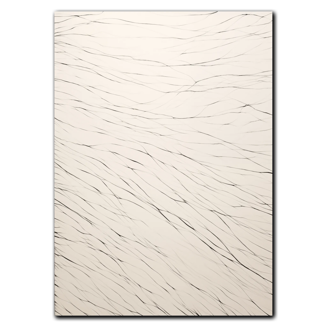 Flowing Strokes Plakat Plakana 21x30 cm (A4) Ingen ramme