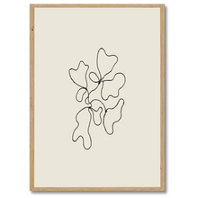Indlæs billede til gallerivisning Flowing Nature Plakat Plakana 21x30 cm (A4) Egetræ
