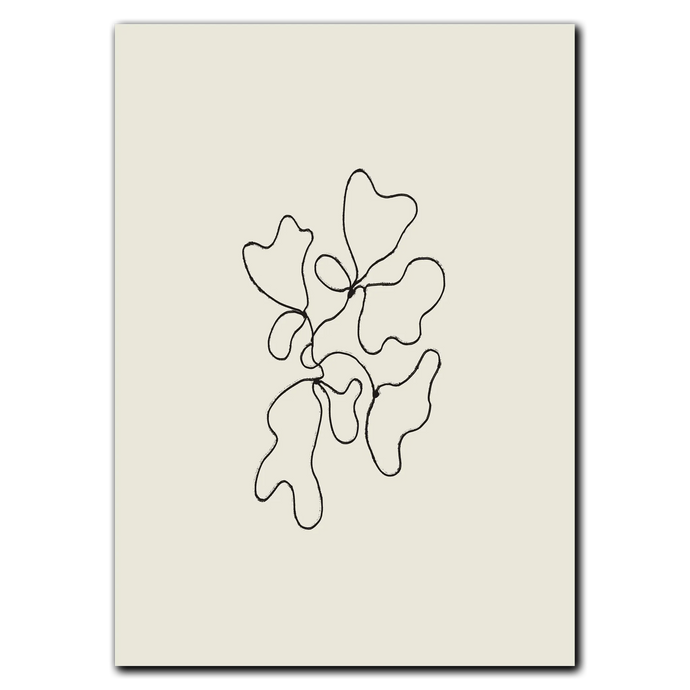 Flowing Nature Plakat Plakana 21x30 cm (A4) Ingen ramme