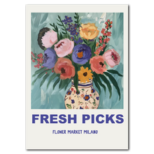 Indlæs billede til gallerivisning Fresh Picks - Milano Plakat Plakana 21x30 cm (A4) Ingen ramme
